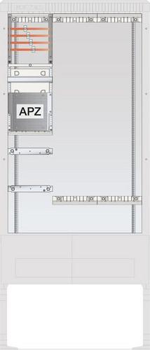 ABN SAS APZ 4p 1x LP 250x1050 Zähleranschlusssäule ( SZ207AL0400 )