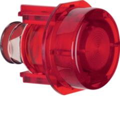 Berker 1279 Tasterknopf für Drucktaster und Lichtsignal E10 rot transparent Zubehör