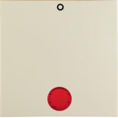 Berker 16248982 Wippe mit roter Linse und Aufdruck 0 weiß, glänzend Berker S.1