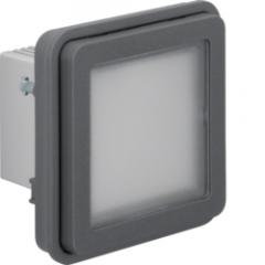 Berker 51733525 LED-Signallicht-Einsatz, weiße Beleuchtung AP/UP grau, matt Berker W.1