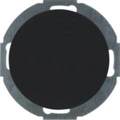 Berker 10092035 Blindverschluss mit Zentralstück schwarz, glänzend Serie R.classic