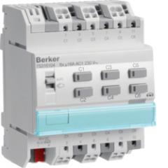 Berker 75316104 Schalt-/Jalousieaktor 6-/3fach REG 16 A lichtgrau KNX