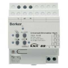 Berker 75311008 Universal-Dimmaktor 1fach 500 W REG lichtgrau KNX