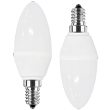 Blulaxa 47989 LED Lampe Kerzenform 3 Watt WW, DOPPELPACK , E14
