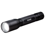 Blulaxa 47575 LED Taschenlampe 10W KW, dimmbar, 2 Schaltstufen, Signal-Blinkmodus, verstellbarer Fokus, abnehmbare Handschlaufe, robuster Druckschalter, hochwertiges Design