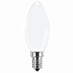 Blulaxa 48625 LED Filament Kerzenform 2,5 W warmweiß , E14
