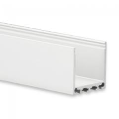 DOTLUX 4091 Alu-Aufbau-Profil Typ 11 200 cm, hoch für LED-Streifen bis 24 mm