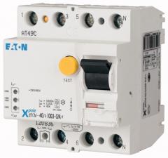 Eaton dRCM-40/4/03-S/A+ digitaler FI-Schalter, 40A, 4p, 300mA, Typ A , 120843