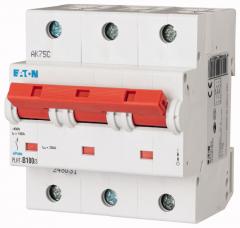 Eaton PLHT-C100/3 LS-Schalter, 100A, 3p, C-Char , 248040