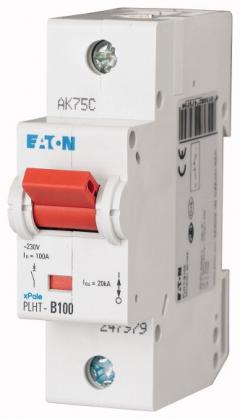 Eaton PLHT-D100 LS-Schalter, 100A, 1p, D-Char , 247997