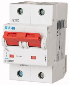 Eaton PLHT-D100/2 LS-Schalter, 100A, 2p, D-Char , 248023