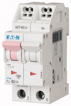Eaton PLI-B2/1N LS-Schalter, 2A, 1p+N, B-Char , 101266