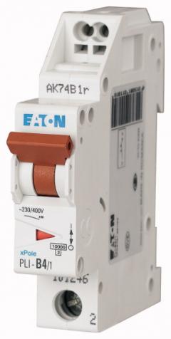 Eaton PLI-C4/1 LS-Schalter, 4A, 1p, C-Char , 101253