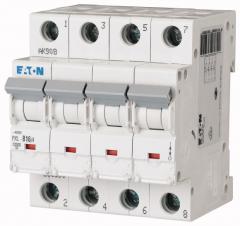 Eaton PXL-B16/4 LS-Schalter, 16A, 4p, B-Char , 236590