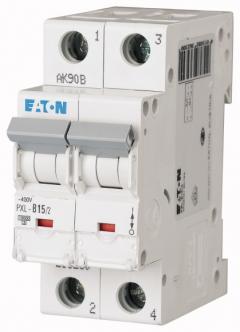 Eaton PXL-C15/2 LS-Schalter, 15A, 2p, C-Char , 236288