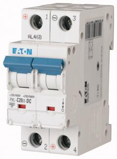 Eaton PXL-C20/2-DC LS-Schalter, 20A, 2p, C-Char, DC , 236717