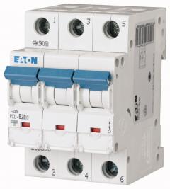 Eaton PXL-C20/3 LS-Schalter, 20A, 3p, C-Char , 236427
