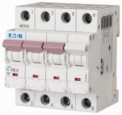 Eaton PXL-C32/3N LS-Schalter, 32A, 3p+N, C-Char , 236530