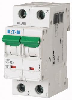 Eaton PXL-C6/2 LS-Schalter, 6A, 2p, C-Char , 236278