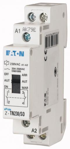 Eaton Z-TN230/1S1O Vorwahl-Relais, 230VAC/50Hz, 1S+1Ö, 20A , 267975
