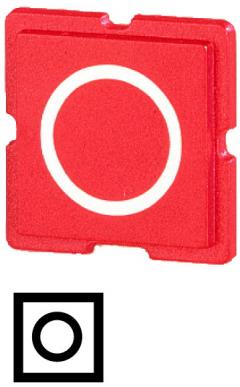 Eaton 10TQ25 Tastenplatte, rot, 0 , 091536
