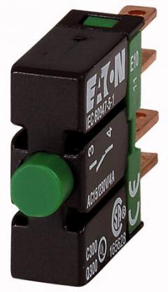 Eaton E10 Kontaktelement, 1 Schließer, Frontbefestigung, Steckanschluss , 090351
