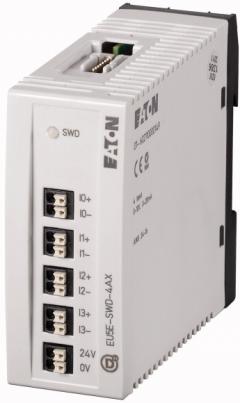 Eaton EU5E-SWD-4AX Analogmodul, 4 Eingänge U/I , 144062