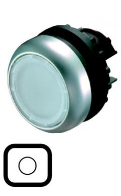 Eaton M22-DL-W-X0 Leuchtdrucktaste, flach, weiß 0, tastend , 216940