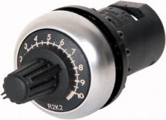 Eaton M22-R2K2 Potentiometer 2,2 kOhm Beschriftung x1000 , 171157