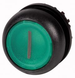 Eaton M22S-DL-G-X1 Leuchtdrucktaste, flach, grün I, tastend , 216939