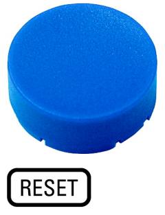 Eaton M22-XDH-B-GB14 Tastenplatte, hoch blau, RESET , 218249