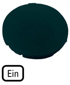 Eaton M22-XD-S-D6 Tastenplatte, flach schwarz, EIN , 218188