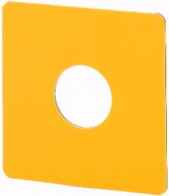 Eaton SQ-GE Schild, NOT-AUS, gelb, blanko, gelb , 063263