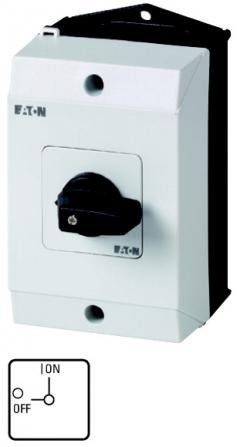 Eaton T0-2-10/I1 EIN-AUS-Schalter, 3-polig + N, 20 A, 90 °, Aufbau , 222541
