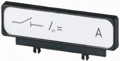 Eaton ZFS-TS-NZM Schild, +Symbol Trennschalter , 115365