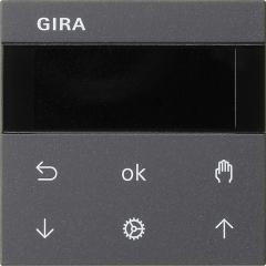 Gira 536628 Jalousie- und Schaltuhr Display System 55 anthrazit