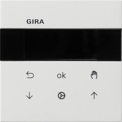 Gira 5366112 Jalousie- und Schaltuhr Display Flaechenschalter rw