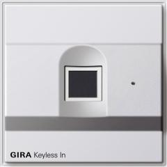 Gira 261766 Gira Keyless In Fingerprint-Leseeinheit Gira TX_44 Reinweiß