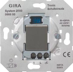 Gira 0876600 Abd. BSF TAE USB System 55 Edelstahl