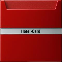 Gira 014043 Hotel-Card-Taster Wechsler (bel.) BSF S-Color Rot