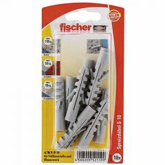 Fischer 52119 Dübel 10xS10 SB S10GK (S10GK)