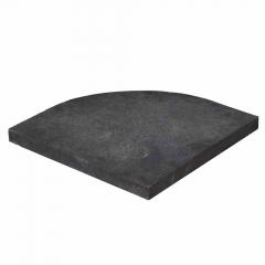 Siena Garden 6206 Celona Plate 22,5kg Granit schwarz