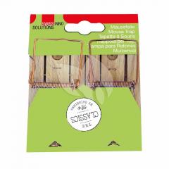 Swissinno 1718306 Classic Holz-Mausefalle