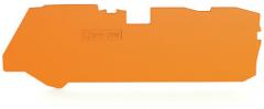 Wago 2110-1392 1mm orange fuer 3-Leiter-Klemme Abschluss- und Zwischenplatte