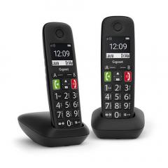 Gigaset L36852-H2901-B101 E290 Duo schwarz schnurlos Telefon