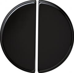 Gira 091547 Serienwippen Tastschalter S-Color Schwarz