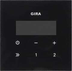 Gira 248100 Bedienaufsatz Unterputz-Radio RDS Flächenschalter