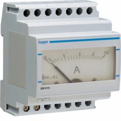 Hager SM015 Amperemeter analog Direktmessung0-15A