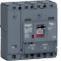 Hager HES026DC h3+ P160 4P4D 25A 70kA Leistungsschalter