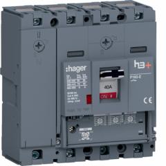 Hager HES041GC h3+ P160 4P4D 40A 70kA Leistungsschalter